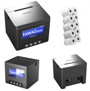 ФИСКАЛЬНЫЙ ПРИНТЕР POSNET FAWAG BOX С РОЛИКАМИ 57 ММ ФИСКАЛЬНЫЙ ОТЧЕТ