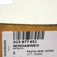 фото thumb №9, Vw arteon 3h7 panoramic roof sunroof glass wind дефлектор 3g5877651