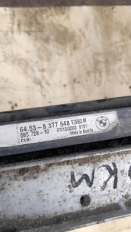 Радіатор води інтеркулер 2.0d 150km bmw e46 Недорого, фото thumb