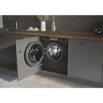 Pralko suszarka do zabudowy Haier HWDQ90B416FWBB-S 9/5kg 1600 Para Czarna