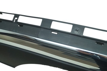 фото thumb №7, Накладка диффузор спойлер бампера зад mercedes ml w166