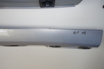 фото thumb №7, Mercedes w221 планки порогові пороги планка права ліва s-klasa накладка