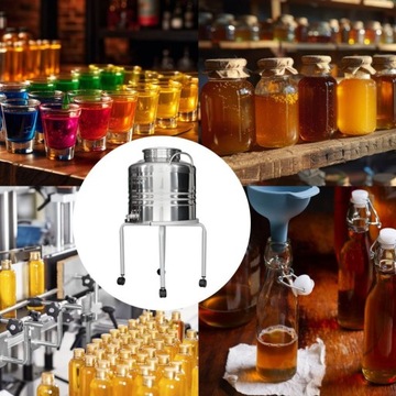 Podstawka pod beczkę stojak do bańka ze stali nierdzewnej inox 25L 30L 50L