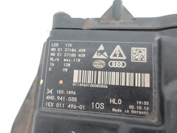 фото thumb №11, Audi a8 s8 4h0 d4 рестайлинг 13-17 лампа matrix полный led