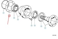 Bmw 5 e28 набор колец dystansowych подвеска заднего 33139065737 Цена, фото thumb