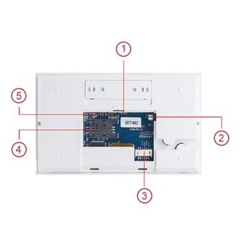 БЕСПРОВОДНАЯ СИГНАЛИЗАЦИЯ с ЖК-дисплеем GSM WiFi SMS TUYA POLISH