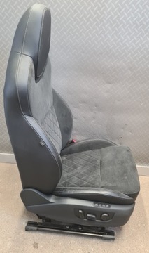 фото thumb №15, Сиденья диван кожа кожаные подогрев superb iii универсал спортлайн алькантара