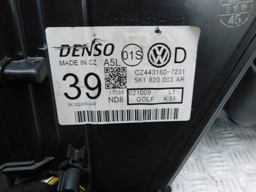 фото thumb №7, Отопитель - vw golf vi 08-13 5k1820003ar