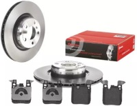 фото thumb №1, Brembo тормозные диски+ тормозные колодки задняя bmw 2 f22 f23 345mm