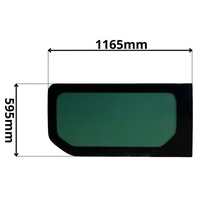 фото thumb №1, Скло ліва бічна 1 ряд темно-зелений renault trafic iii 3 0381