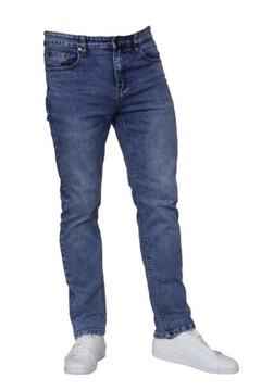 SPODNIE MĘSKIE JEANS REGULAR W36 L30 PAS 94-96