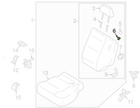 фото thumb №6, Направляющая рычаг переключения передач сиденье kia sorento 89319-3e020gw