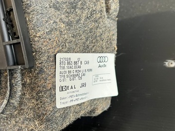 фото thumb №8, Audi a5 8t купе боковина багажника левый 8t0863887b