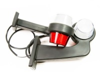 Габаритний ліхтар neon horpol biało czerwona old school тюнінг led neon style tir Зі Шроту, фото thumb