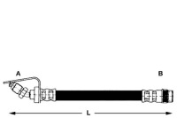фото thumb №1, Lpr шланг тормозной opel movano combi 2.5 d j9
