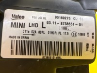 Фара левая mini cooper f56 f57 рестайлинг  full led 8738651-01 Цена, фото thumb