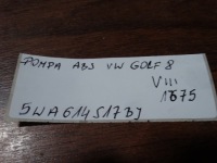 фото thumb №5, Idealny блок управления насос abs vw golf 8 viii 1