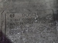 фото thumb №8, Renault vel satis 05-09 fl механізм моторчик двірник 0390241806 4 pin