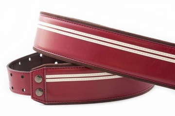 RightOn Straps Red 200 Ремень для электрической, бас-гитары и акустической гитары
