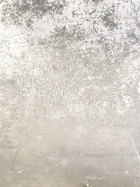 фото thumb №11, Mitsubishi outlander ii 2 06-10 dół накладка спойлер бампера перед