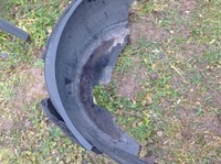 фото thumb №4, Jaguar xf підкрилок правий лівий задня