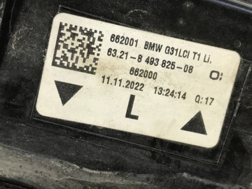 фото thumb №14, Лампа зад задняя заднее левая bmw 5 g31 рестайлинг универсал 8493825