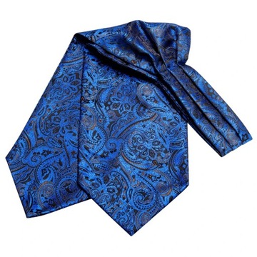 Мужской комплект жаккардовых шалей Ascot, запонки POCKET CHECK, доставка24