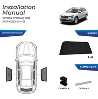 фото thumb №13, Шторки бічний skoda kodiaq 2016- захист шторка сонцезахисні