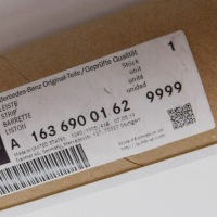 Mercedes-benz ml w163 нижняя молдинг дверь передних левых a16369001629999 Цена, фото thumb