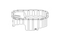 фото thumb №1, Піддон масляна з отвір na датчик алюміній seat cordoba ibiza iii