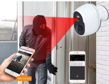 Bezprzewodowa mini kamera T06 FullHD PIR WIFI