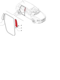 фото thumb №4, Fiat croma молдинг стійка двері перед tp стійка b