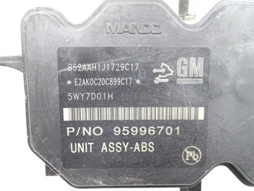 фото thumb №9, Насос abs + блок управления chevrolet spark iii 3 m300 2009-2013 95996701