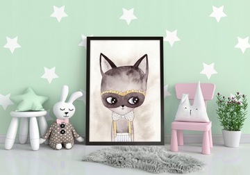 Плакат изображения в раме A4 CM Kitty PD268