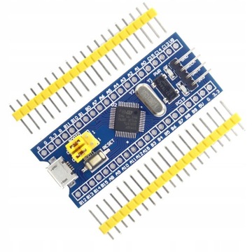 Самая маленькая системная плата STM32F103C6T6.