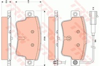 фото thumb №10, Гальмівні колодки гальмівний. fiat punto evo 09- задня