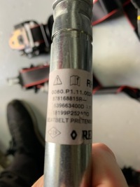 фото thumb №10, Renault clio v rs r.s. line консоль подушки безпеки повітряні подушка безпеки pas натягувач