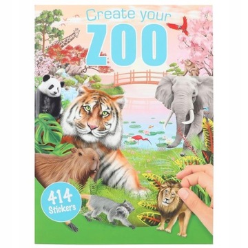 Набор TOP MODEL Zoo с НАКЛЕЙКАМИ 414 наклеек 12753