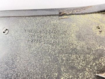 фото thumb №13, Обшивка защита стойка c левая mercedes w124 sedan чёрная 1246952744