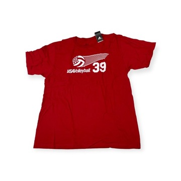 Мужская футболка с короткими рукавами Adidas 39 USA Volleyball XL