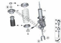 фото thumb №14, Bmw 6 f06 gran купе 640i 650i амортизатор правые перед переднее vdc 6863118