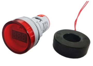 АММЕТР 0-100А LED 28мм КРАСНЫЙ(3197)