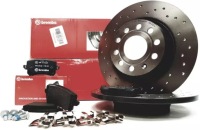 фото thumb №1, Brembo тормозные диски xtra+ тормозные колодки задняя seat alhambra ii