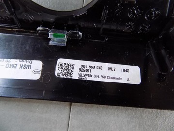 фото thumb №5, Vw passat b8 dekor радіо панель 3g1858069e