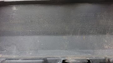 фото thumb №12, Audi q3 8u0 дифузор бампер задній зад