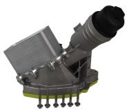 фото thumb №1, Радіатор оливи bmw 4 gc f36 2014 - 2020 / алюміній