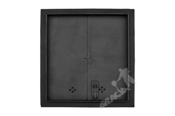 ДВЕРЬ A04-70X65CM ЧУГУННАЯ ДВЕРЬ ДЛЯ ДЫМНОЙ КОМНАТЫ