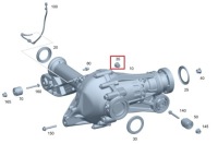 Mercedes ml gl gle r-klasa крышка дифференциал оригинал Цена, фото thumb