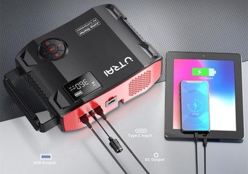 4 в 1 POWERBANK BOOSTER JUMP STARTER 2000A 150PSI