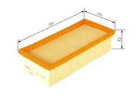 фото thumb №6, Фільтр повітря bosch do smart forfour 1.5 cdi